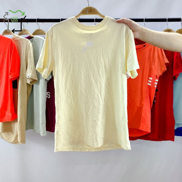 Casual Luxury Pre Loved Brand Clothes Second Hand Women's T Shirt Mixed Coulor