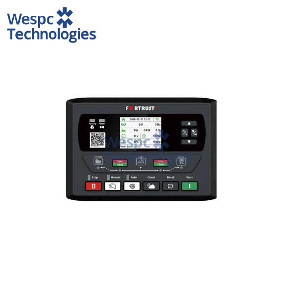 WESPC Contrôleur de groupe électrogène diesel GEC6110D d'origine ATS Module de panneau de commande de groupe électrogène