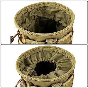Outdoor Tactical Hunting Pouch, Dump Pouch Ammo Pouch Utility Belt Hip Waist Bag For Outdoor Supplies