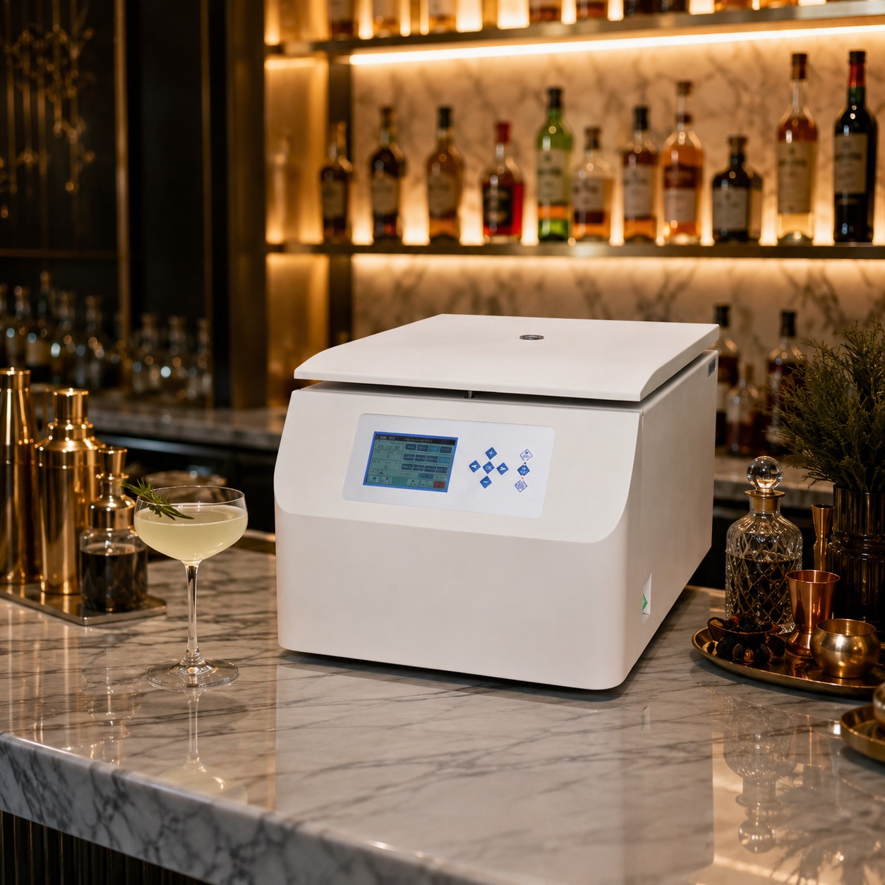 Cenlee CT550 Professional Cocktail Clarification Centrifuge 3000ml High Capacity Equipment for Bars Restaurants and Mixologists