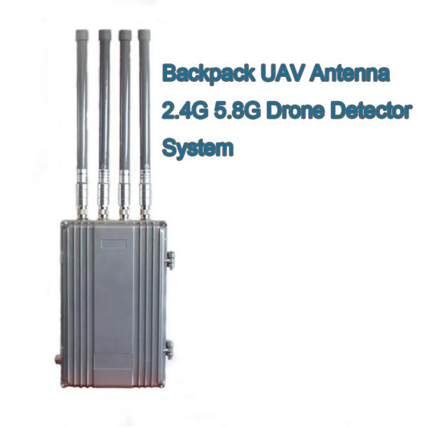 Antenna anti-drone de fibra de vidro 2.4G 5.8G de longo alcance para rastreamento externo direcional