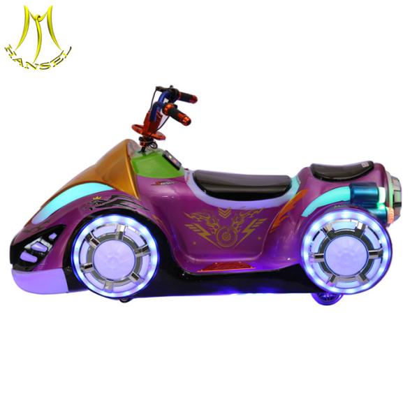 Hansel Amusement park kiddie rides motorbike children battery power amusement remote control motorbike