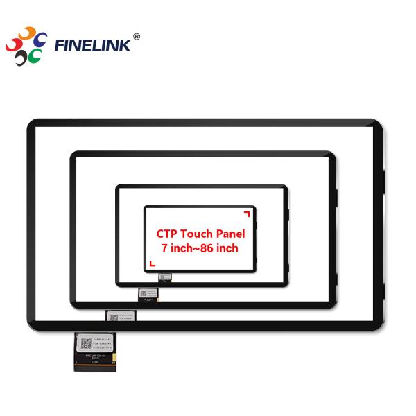 27 Inch Multi Point Touch Screen Overlay Kit for Customized Projected Hmi Lcd Usb Pcap