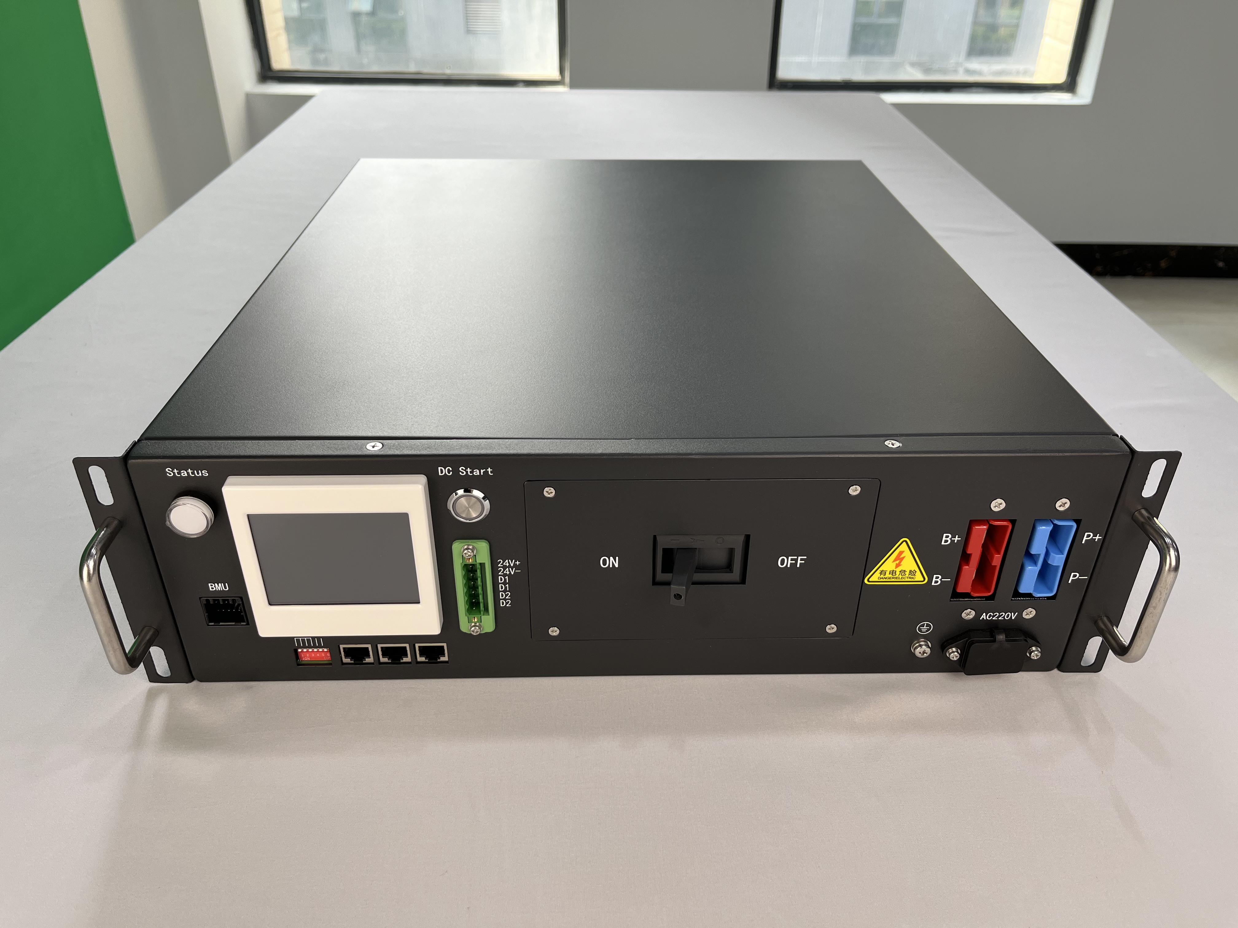 GCE 165s BMS 528V 125A Батарейка, Система управления батареей для Lifepo4 с 3,5-дюймовым ЖК-экраном