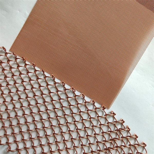 High Quality Aluminum Alloy Wire Mesh Coil Drapery Mesh Curtain Multiple Color Options