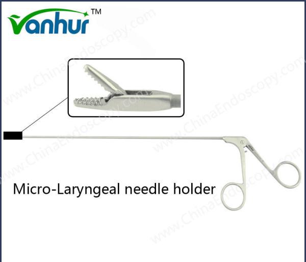 Ent HD4019 Força de laringoscopia Micro- agulha laríngea para procedimentos cirúrgicos