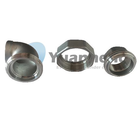 Astm Standard Stainless Steel Pipe Fitting Bpt Or Npt Threaded 2 Mpa Pressure Elbow Union