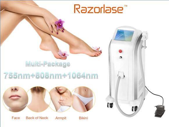 5MS - 400MS Diode Laser Hair Removal Machine