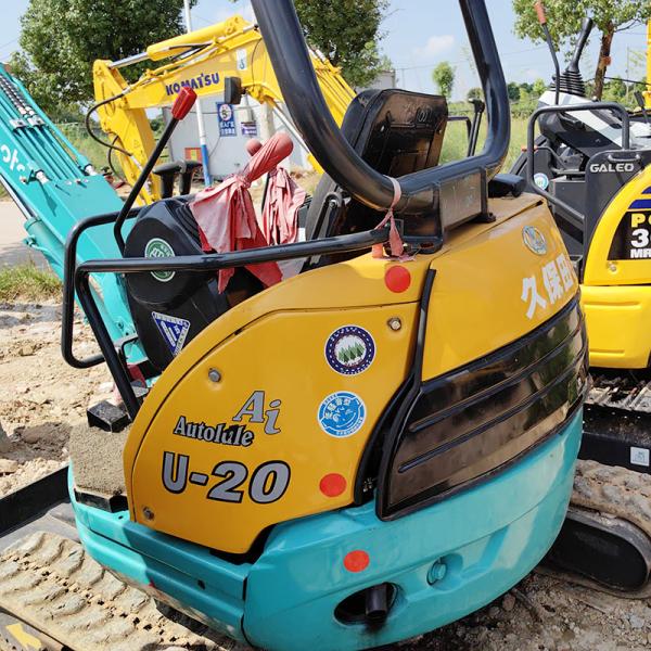 Япония Использованные экскаваторы Kubota U-20 Мини оборудование 2200кВт