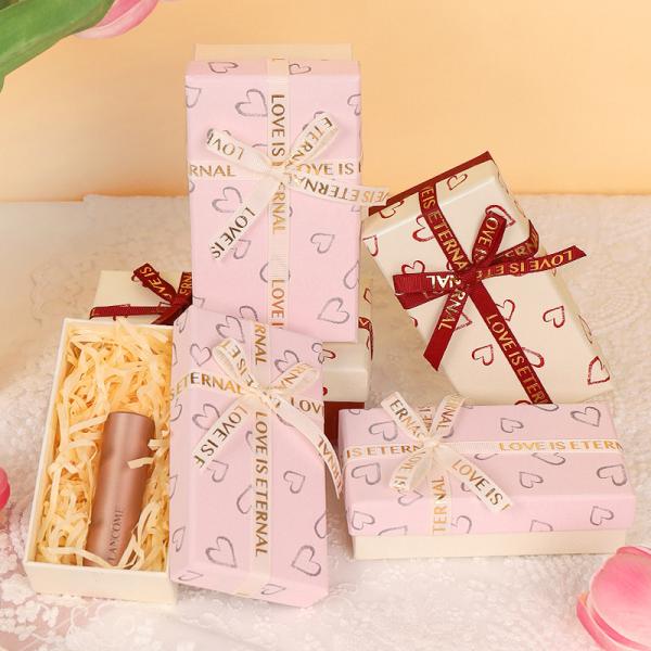 Boîtes cadeaux personnalisées en coquille pour emballage de bijoux cosmétiques