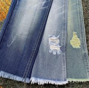 TWILL Style Cotton Polyester DARK INDIGO Denim Fabric Whit 60% Cotton JSD3077