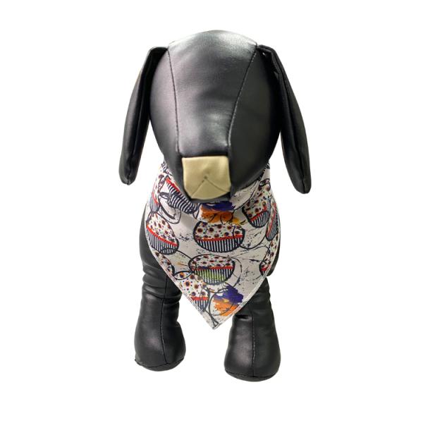 Bandana собаки двойного слоя напечатанный