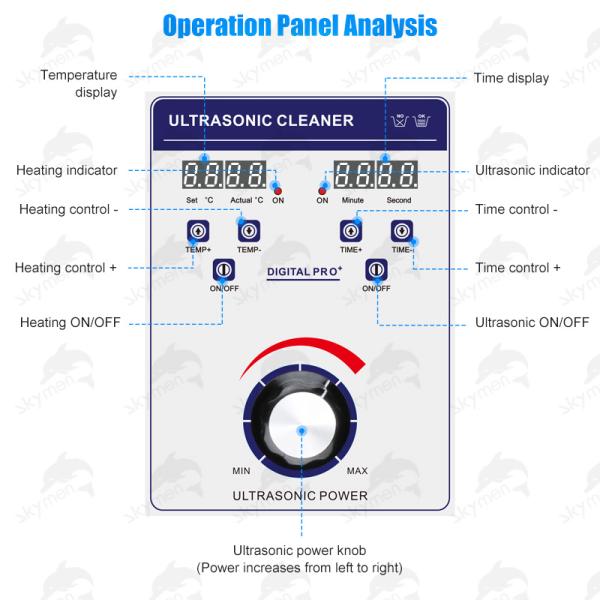28KHz/40KHz промышленный ультразвуковой уборщик 99liter 1500watts для автозапчастей