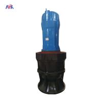 Bomba de agua sumergible de flujo mixto vertical de 3000 m3/h para astilleros de muelle