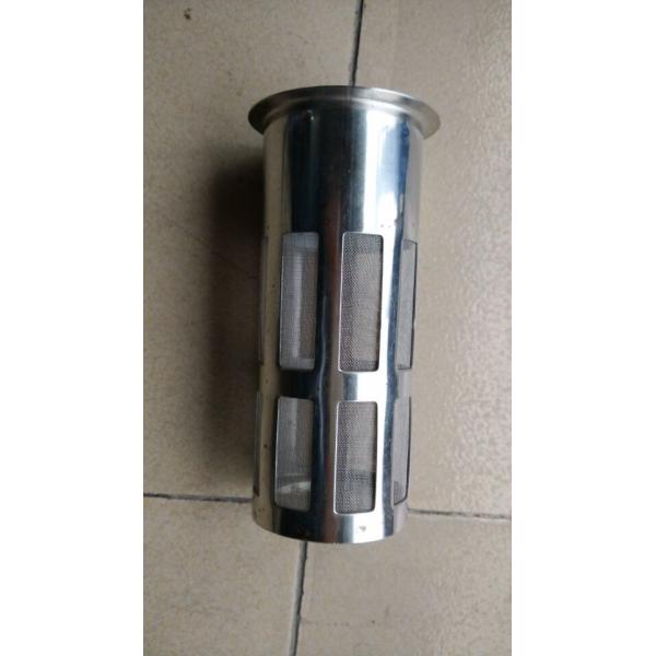 Steel Materials Excavator Spare Parts , Diesel Fuel Tank Strainer Corrosion Resistant