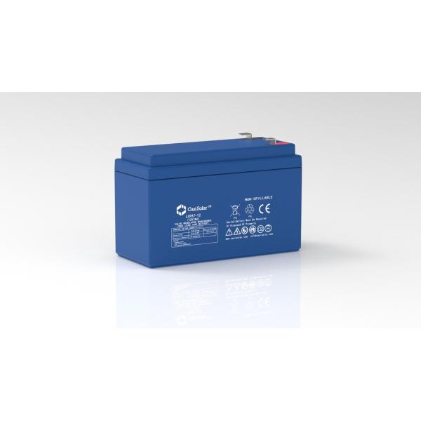 Sealed Motorcycle 7ah 12v Agm Deep Cycle Battery Low Self Discharge