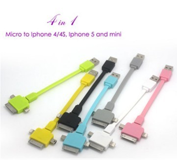 4 in 1 adapter + micro charge cable