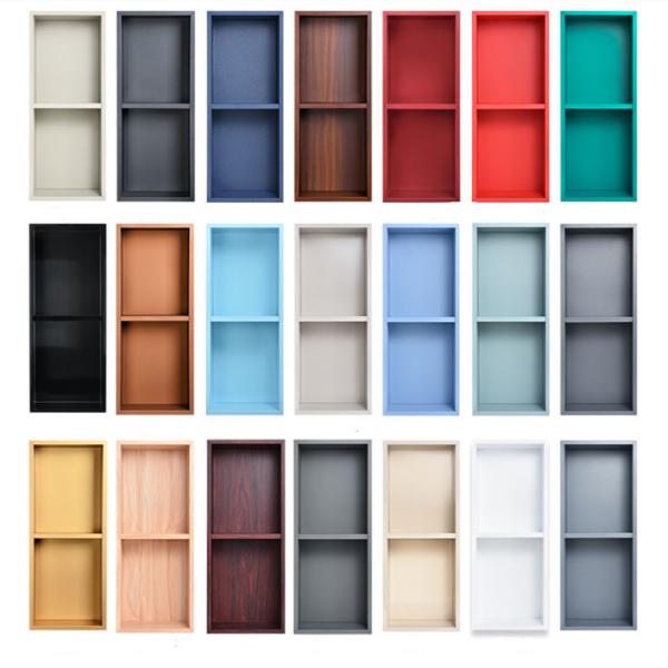 900x280x125mm Stainless Steel Shower Niche Shelf Rust Resistant Wall Mounted