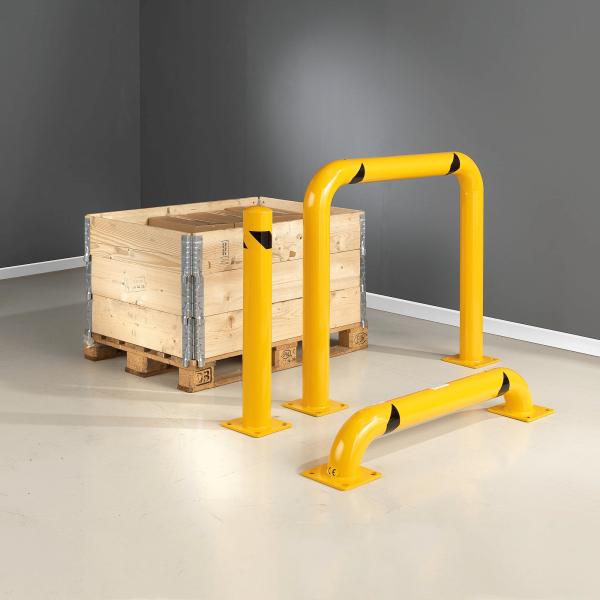 Мастерская барьер столкновения прямые барьерные защитные колонны для наружной безопасности дорожного движения