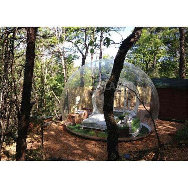 La bóveda inflable cristalina 3M de la casa de la tienda de la burbuja/CE del tamaño de los 4M/de los 5M aprobó