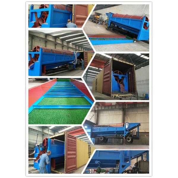 Classifying Rotary Drum Screen Machine for Separating River Sand Stone Particles