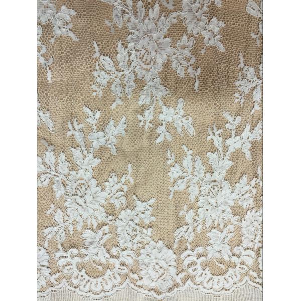 Jacquard Cord Lace Fabric for Wedding Bridal Dress