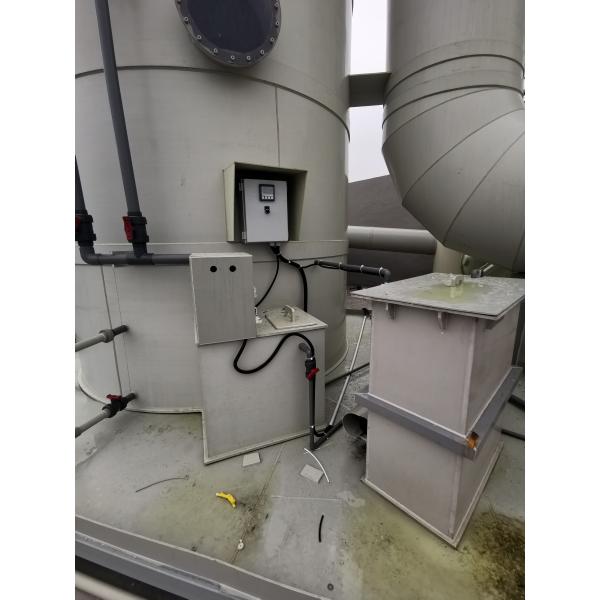 PP Material Spray Exhaust Tower 600mm For Waste Gas Disposal