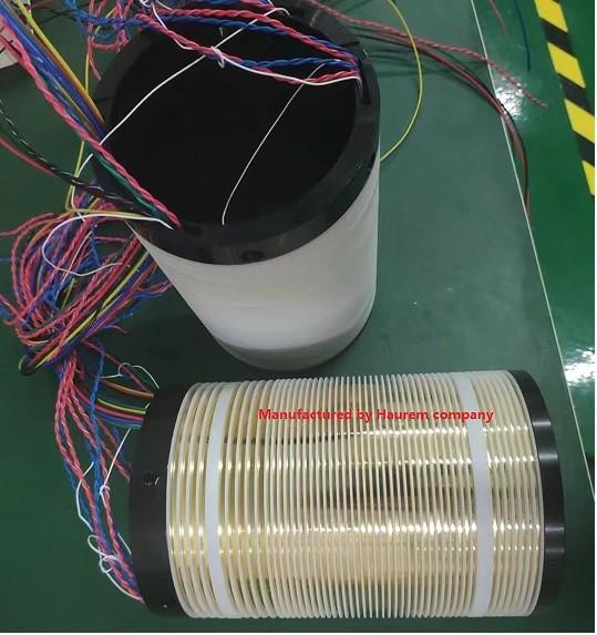 Hyrid Transmission Integrated Slip Ring 1~96 Channel Anti Interference