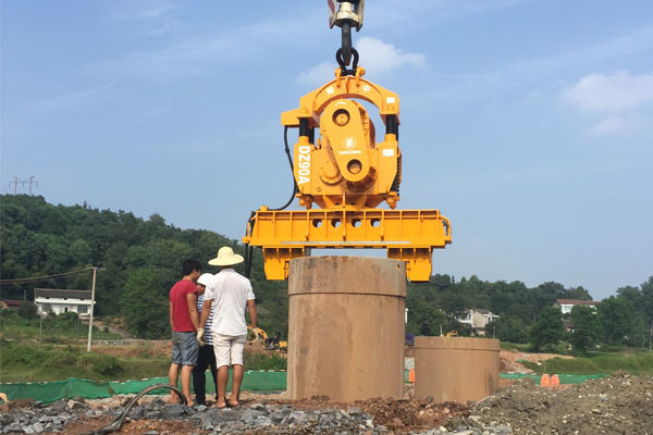 Водитель кучи 90KW складывая молотка машины водителя кучи DZ90A Vibratory