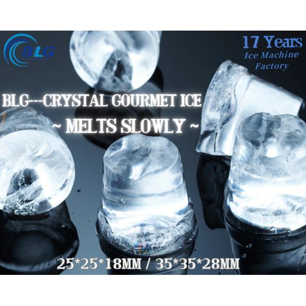 Home Hotel Industrial Gourmet Cylindrical Ice Making Machine High Speed Cylindrical Ice Machine 36kg/day