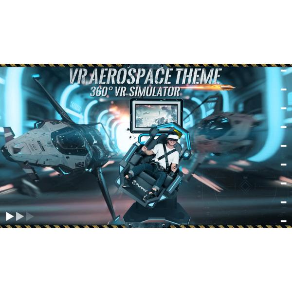 Имитатор стула русских горок VR машины видеоигры степени VR стула 360 VR в запасе для продаж