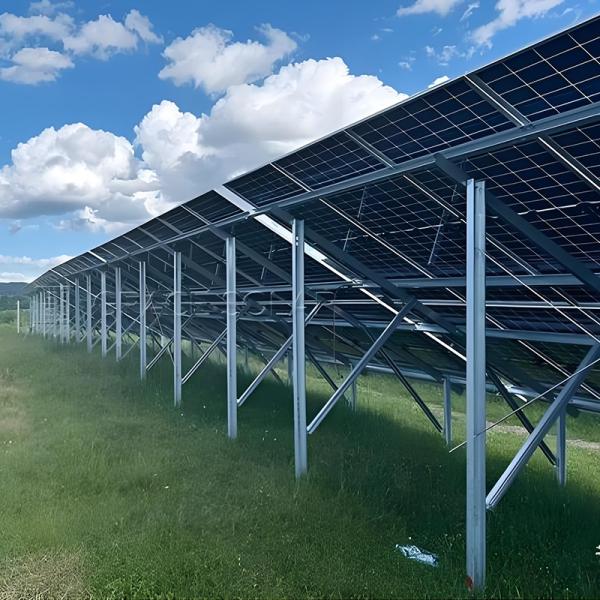 Sistema fotovoltaico Soporte solar Terreno solar Sistema de energía solar Montaje de soporte