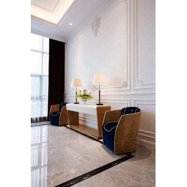 Marble Top Veneer Modern Luxury Console Table W012H8