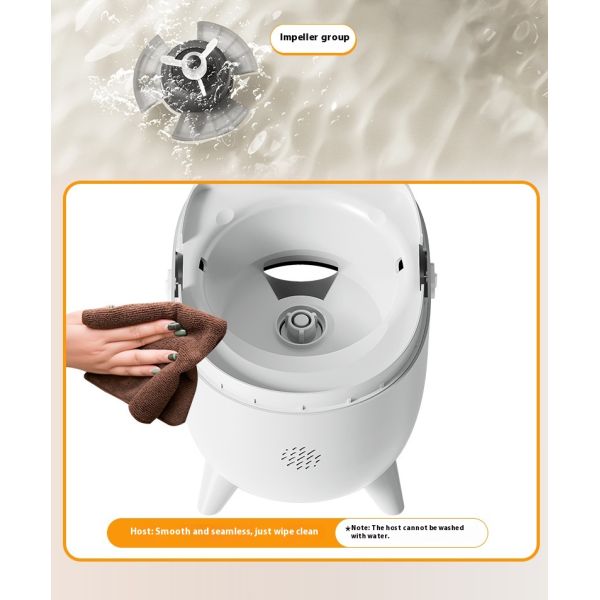 Modern 3L Automatic Stainless Steel Dog Cat Pet Bowl Feeder Eco-Friendly 2-in-1 Portable Charge Remote Control Solid IPX5