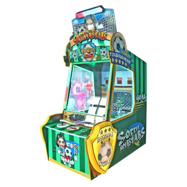 Attractive Soccer Super Stars Ticket Redemption Game Machine 1 Player 12 Months Warranty