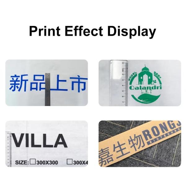 10cm Large Format Printer for Carton Sign Text Brand LOGO Printing Handheld Inkjet Printer for Plank Test Batch Number Print