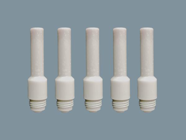 Rodas e bicos de cerâmica de alumina de alta pureza 99,8% para máquinas industriais