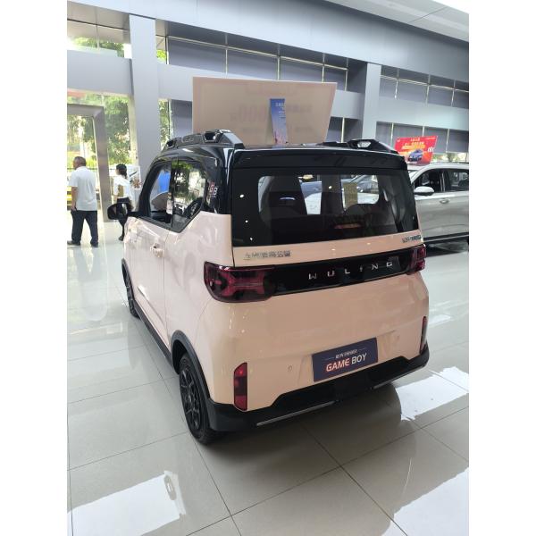 Left Steering Wuling Mini Electric Car with Max Speed of 100 Km/h and 4 Seats 120km