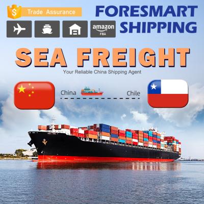 40GP China à transmissão internacional do frete de mar do Chile