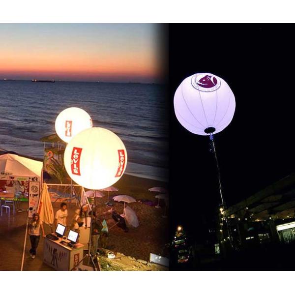 Night Outside Decoration Muse Series Inflatable LED Light Custom Brand Logo