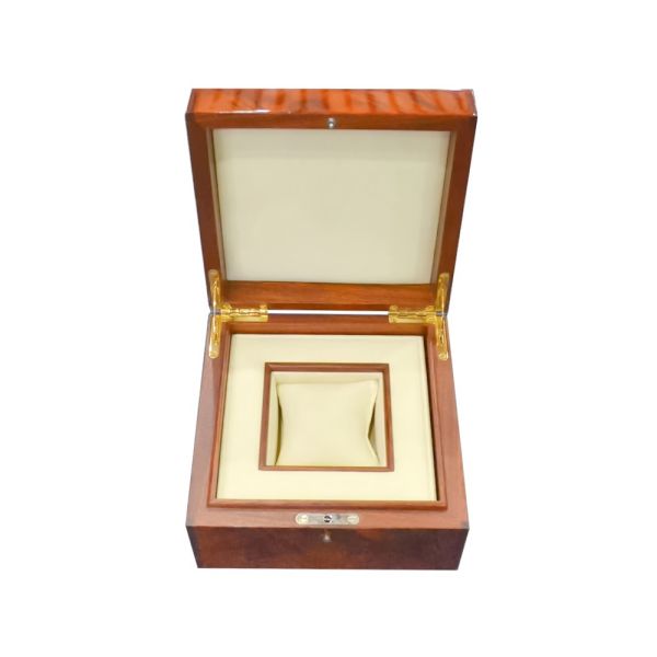 High End Customized Logo Wooden Single Watch Packaging Box Premium Wood Good Design With Wholesale Price