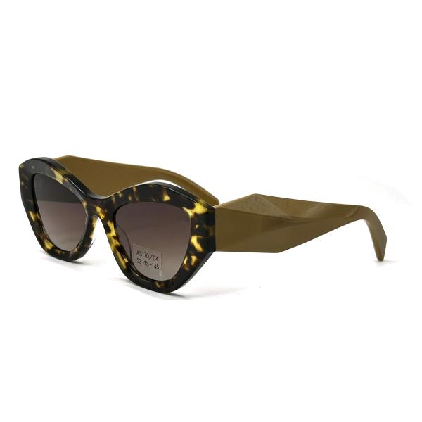 Stylish and Protective Acetate Frame Sunglasses AS170