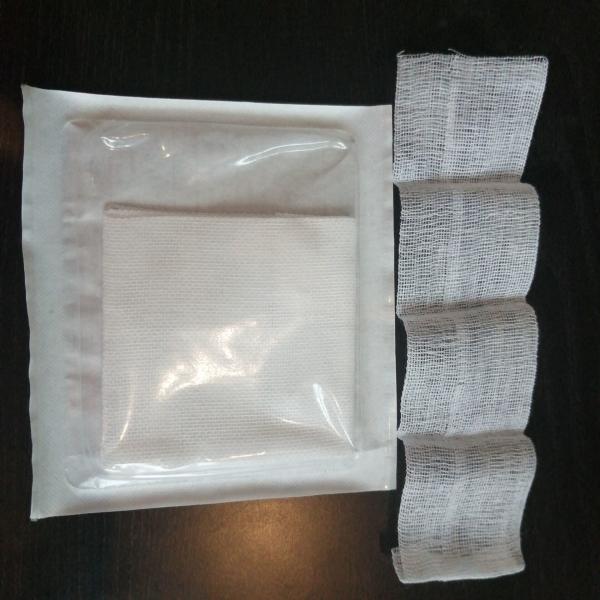 High-quality Cotton Medical Gauze Swab 8cmx8cm for Wound Care and First Aid
