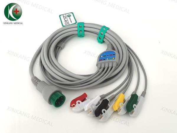 Heart Monitor Electrodes ECG Cable for Professional Physiotherapy Equipments
