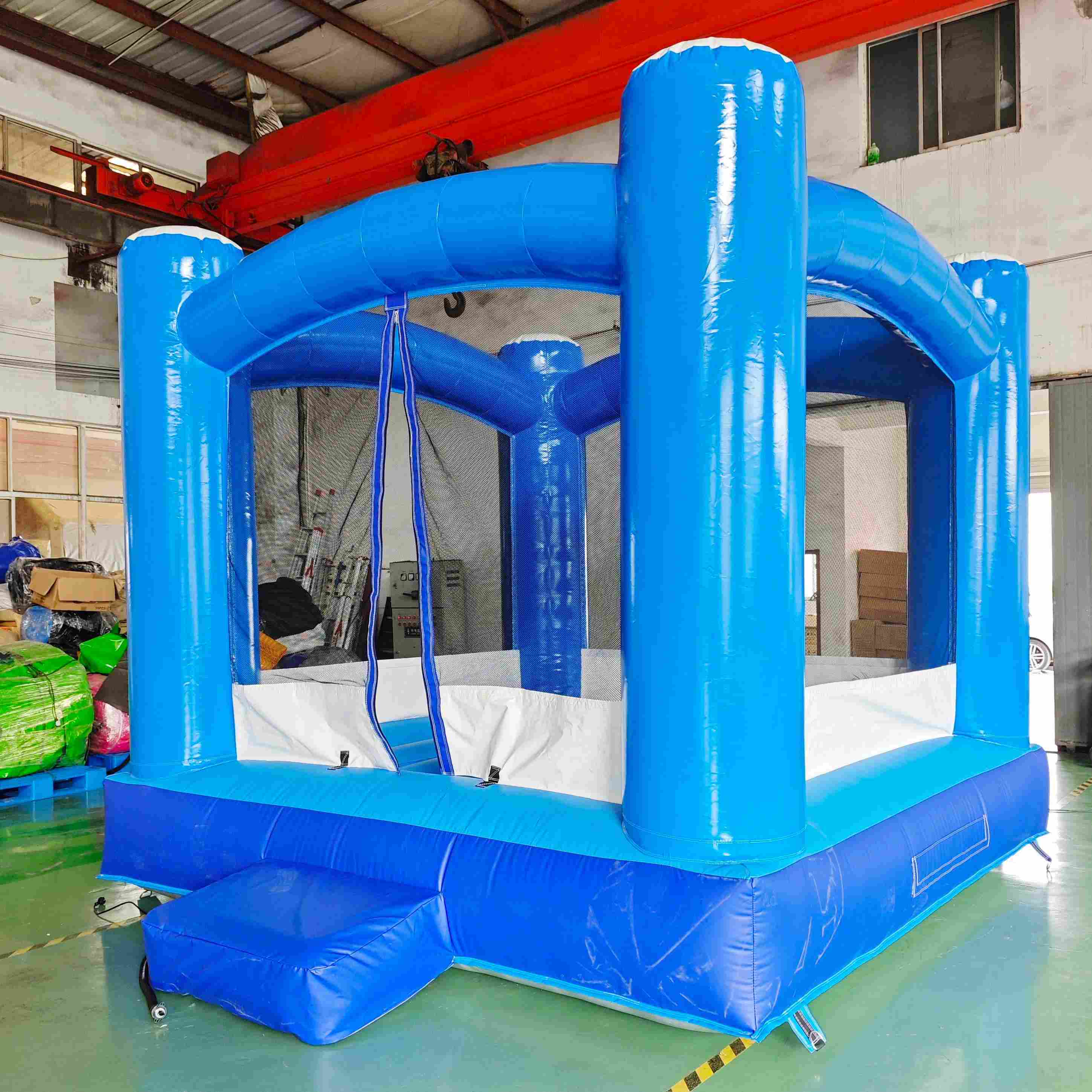 Commercial Inflatable Unicorn Bouncer Kids Bounce House Custom PVC Waterproof Jumping Castle Durable 8-Person Capacity Backyard