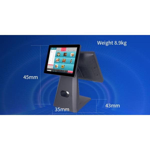 Алюминиевый POS-машина на основе сплава с RK3566 Quad ядро 2 16 CPU и поддержка Win System