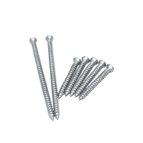 Zinc Plated Self-Tapping Concrete Anchor Bolts Torx Drive 52-212mm