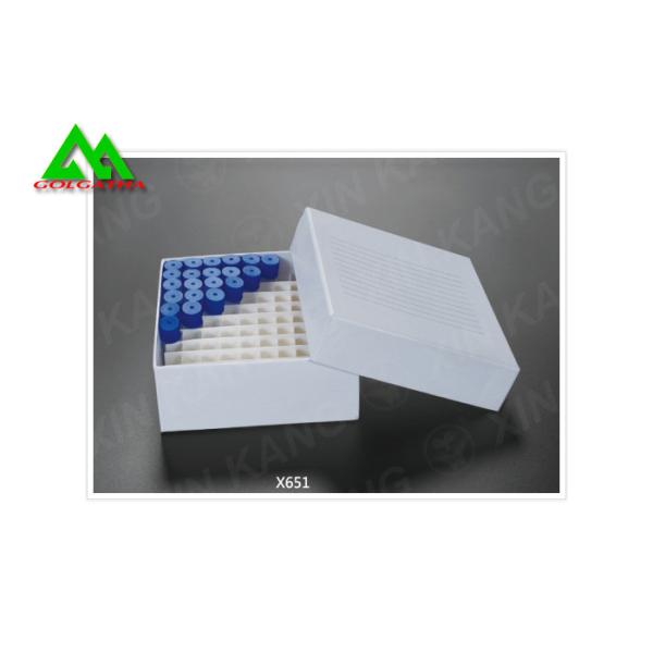 Cryovial Storage Box Medical And Lab Supplies For Liquid Nitrogen Tube