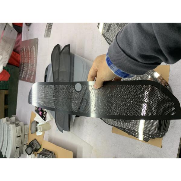 ярлык металла 0.2mm толстый покрывает плиту диктора радио сетки нержавеющей стали вытравленную листом