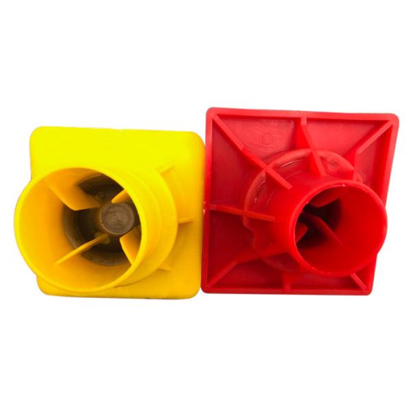 Chemical Resistance 100 Per Pack Safety Rebar Cap for Construction Sites